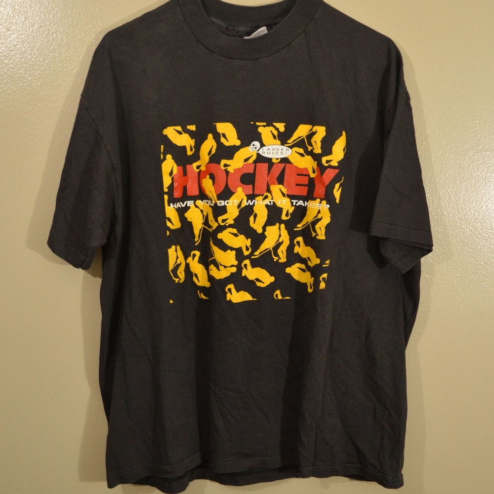 Vintage ''95 - '96 Hockey League Local Team Logo